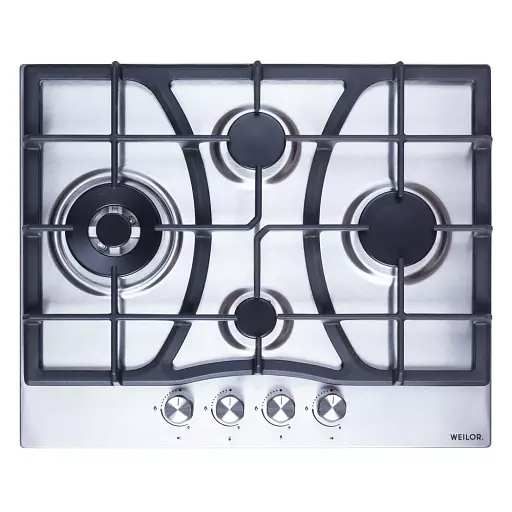 Поверхня газова на металі Weilor GM W 614 SS