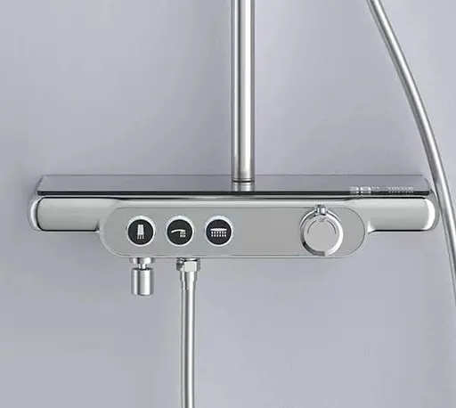 Душова система Dusel Pour Chrome (243307000), Хром - фото 3