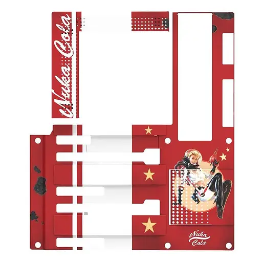 Кожух до материнської плати NZXT N7 Z370 Nuka-Cola Cover Limited Edition N7 Z370 Nuka-Cola Cover) - фото 1