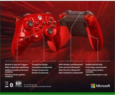 Геймпад Microsoft Xbox Series X/S Wireless Controller Pulse Cipher Special Edition (QAU-00164) - фото 6