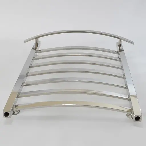 Рушникосушка водяна LEV Квадрос Plus П9 нержавіюча сталь 500х900 мм 30412 - фото 3