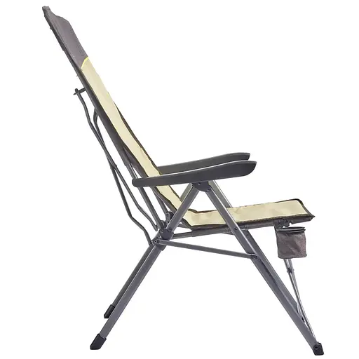 Кресло раскладное Uquip Justy XL песочно-серое (DAS303231) - фото 4
