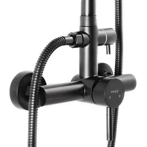 Душова система Mixxus SUS-003-J black MI2807, Чорний матовий - фото 3