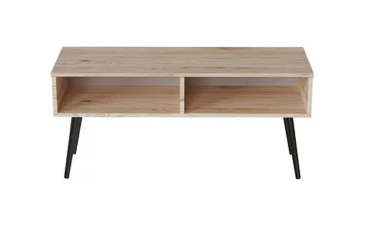 Тумба под ТВ Невада Ferrum-decor 45x100x38 Черный металл ДСП Дуб Сан-Марино 16 мм (FRD-106724) - фото 5