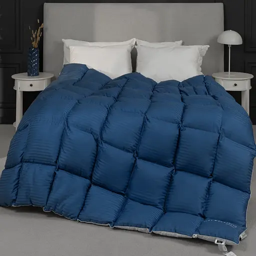 Ковдра пухова MirSon Valentino 031, king size, 240x220, блакитна (2200000018465) - фото 6