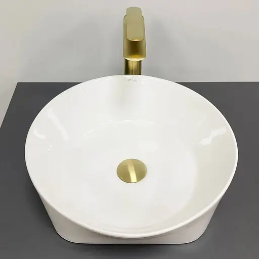 Умивальник VBI Panni white накладний VBI-016500, Білий - фото 1