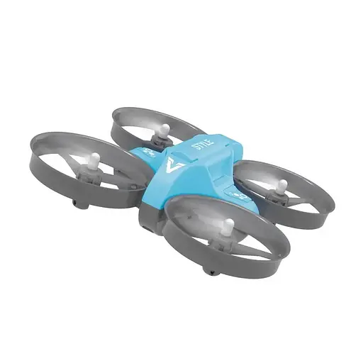 Водонепроницаемый дрон для детей на воздушной подушке JJRC H101 (Черно-синий) - фото 3