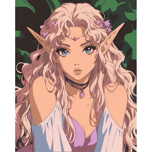 Картина по номерам "Эльфийская принцесса" 16131-AC 40х50 см