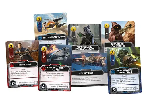 Настольная игра Geekach Games Звездные войны. Колодостроительная игра (Star Wars: The Deckbuilding Game) (укр.) (GKCH168SW) - фото 6