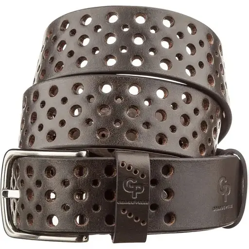 Ремінь шкіряний Grande Pelle чоловічий 4х120 см acs0014970 - фото 1