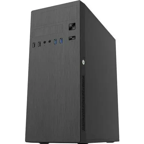 Корпус GameMax ET-212 чорний, 500 Вт, Midi Tower, ATX / Micro ATX / Mini ITX, 2xUSB 3.0, 2xUSB 2.0 (ET-212-500W-U3) - фото 1