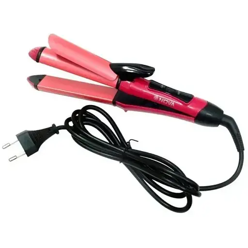 Плойка-праска для волосся Digital Nova 2 in 1 Beauty Set NHC-2009 Розпродаж