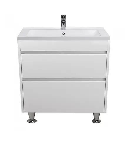 Тумба Мойдодир Prime 80 з умивальником Cosmo 80 підлогова Білий - фото 8