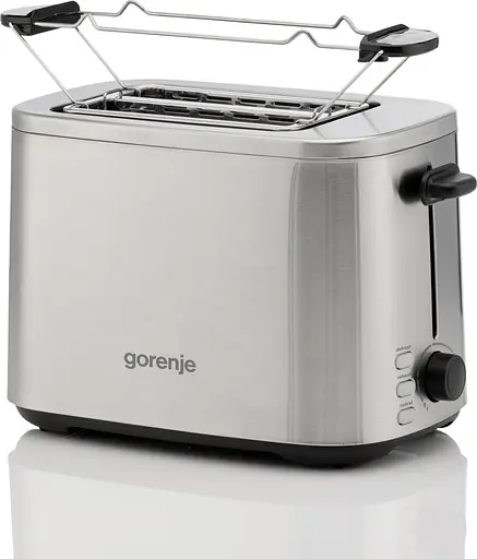Тостер Gorenje 800 Вт підігрів розморожування пластик сріблястий - фото 4
