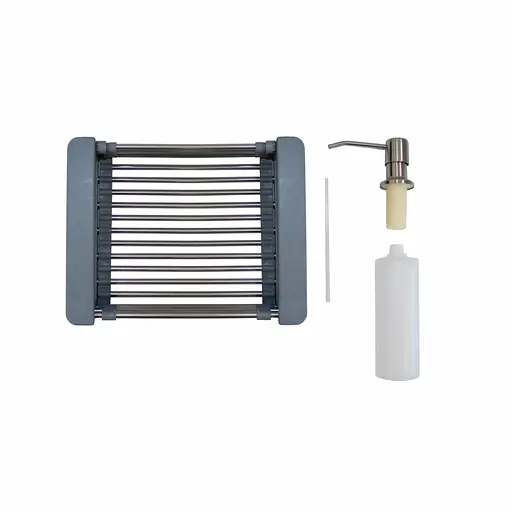 Кухонная мойка Platinum Handmade PVD медная 580x480x220 R (3,0/1,5 мм корзина и дозатор в комплекте), Теплый закат - фото 2