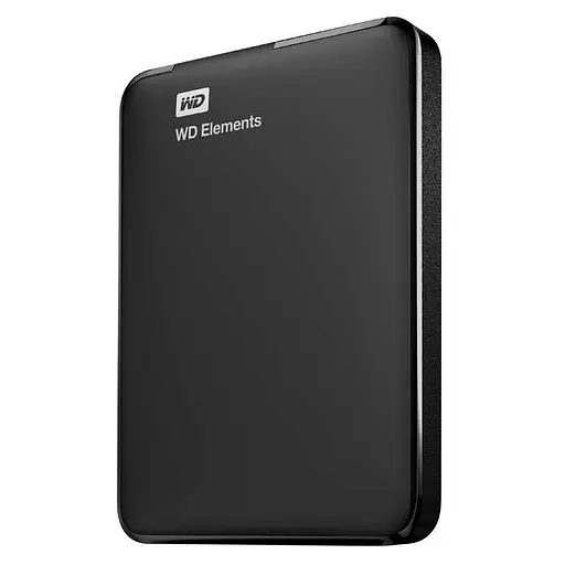 Зовнішній жорсткий диск Western Digital 1Tb WD Elements Black (WDBUZG0010BBK-WESN) - фото 2