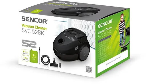 Пылесос Sencor SVC 52BK-EUE3 (7168113) - фото 2