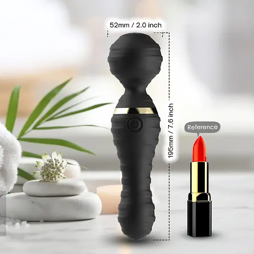 Вібромасажер B - Series Joy Freedom, 19.5 см (чорний) - фото 10