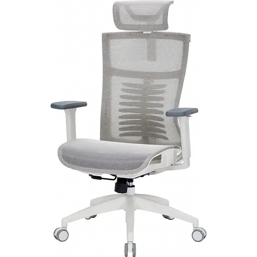 Офісне крісло OfficePro Balance OC620-W-LG-LG White/Light Gray [148660] - фото 2