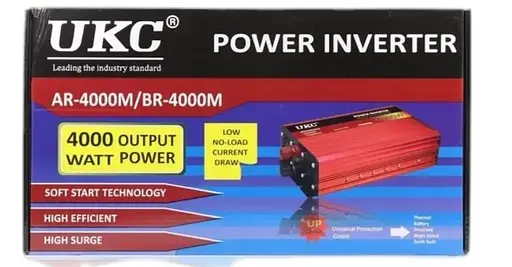 Инвертор преобразователь напряжения UKC AR-4000M BR-4000M AC/DC 12V-220V 4000W - фото 5