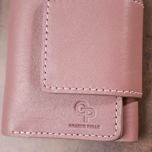 Женский кошелек Grande Pelle 8х10х2 см acs0022477 - фото 6