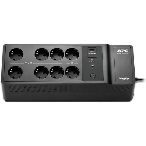 Источник бесперебойного питания APC 650 ВА / 400 Вт / 7 А*ч (BE650G2-GR) - фото 3