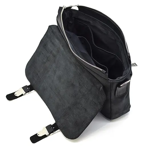 Чоловіча шкіряна сумка TARWA 32х25х7 см sum0025451 - фото 7