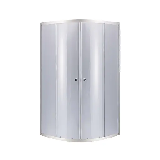 Душевая кабина Lidz Latwa SC80x80.SAT. LOW.GR, стекло тонированное 4 мм без поддона, Универсальная, тонированная - фото 1