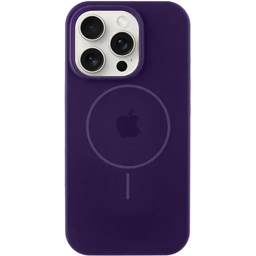 Чехол Epik Silicone Case Full Protective AA with MagSafe для Apple iPhone 16 Pro Max 6.9 Фиолетовый/Amethyst