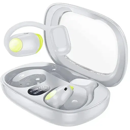 Беспроводные TWS наушники Hoco EA1, открытые, BT5.3, 90mAh, 500mAh, 10h, gray