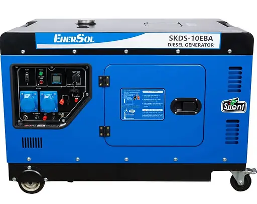 Генератор дизельний EnerSol 9/10 кВт SKDS-10EBA - фото 1