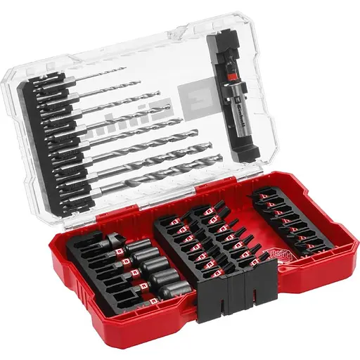 Набор ударных бит и сверл по металлу Einhell M-Case 39 шт. (108773)