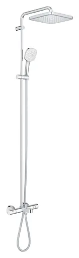 Душова система настінного монтажу з термостатом для ванни Grohe Tempesta System 250 Cube 26691001, Хром - фото 2