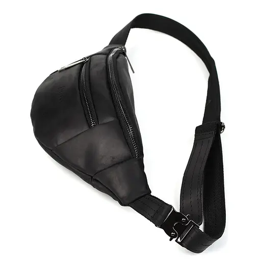 Жіноча шкіряна сумка-бананка Tarwa 31х14х6 см sum0026372 - фото 9