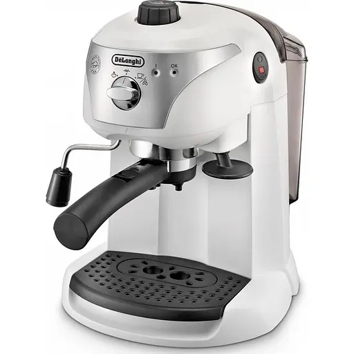 Кофеварка рожковая DeLonghi EC 221.W [139143] - фото 2