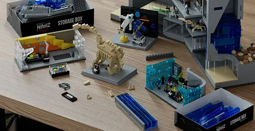 Конструктор Nifeliz Музей природи та науки (NF10286) - фото 9