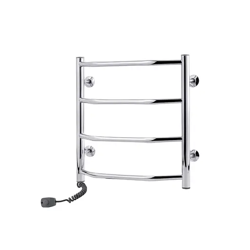 Полотенцесушитель электрический Kroner Трапеция ДТ06EL 500x500/4 EL CV026135, Хром, Левое - фото 1