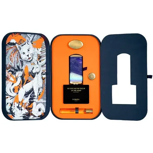 Парфюмированная вода оригинал Floraiku My Love Has The Colour Of The Night 50 мл + 10 мл - фото 1