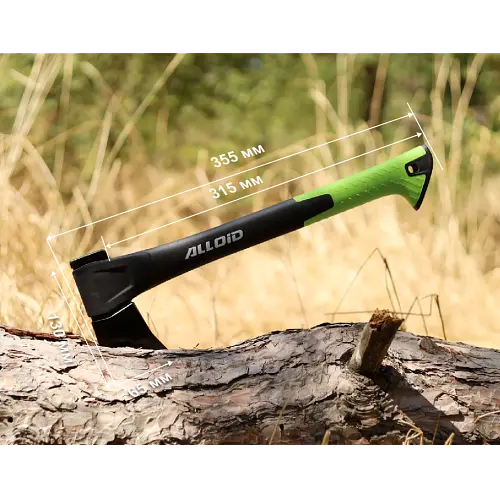 Топор Alloid ручка из фибергласа 450 г 35 см (AX-1435) - фото 3