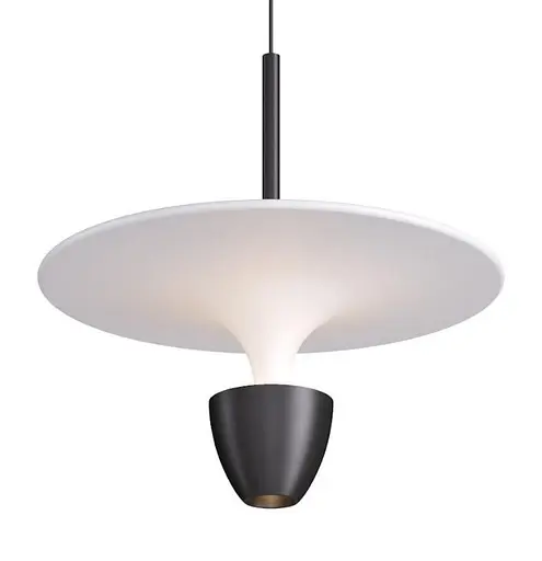 Светильник подвесной KLOODI DECO PE-NIMBA300 6W+6W 3K WH/BK - фото 5