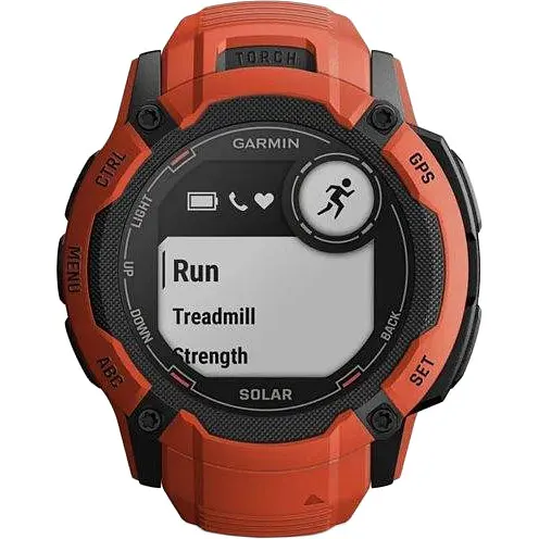 Смарт-годинник Garmin Instinct 2X Solar Flame Red (010-02805-01) - фото 4