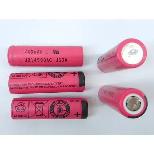 Аккумулятор Sanyo UR14500AC Li-ion 14500 740 mAh 1.52 А depacked - фото 6