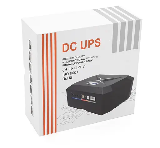 UPS ИБП бесперебойное питание для роутера/видеонаблюдения/терминала PON Voltronic DCP18 60W 5/9/12V, POE 24/48V, 17600мAh - фото 5
