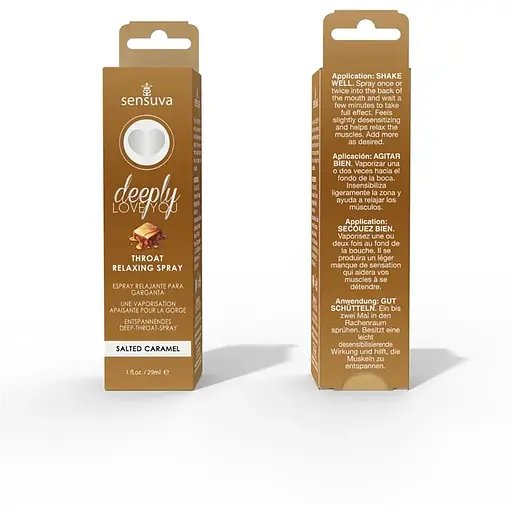 Спрей для минета Sensuva Deeply Love You Salted Caramel (29 мл) - фото 4