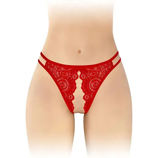 Трусики с доступом Fashion Secret Annette Red One size