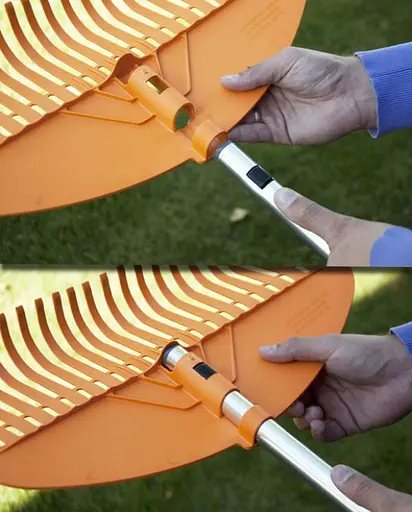 Граблі пластикові Bradas зубці з алюмінієвим черенком TQ-G23TA - фото 3