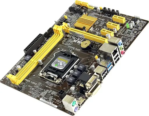 Материнская плата Asus H81M-PLUS (s1150) Б/У - фото 2