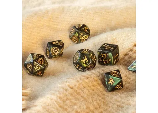 Набор кубиков Cats Dice Set: Pixel , 7 шт. (SCAT06) - фото 3