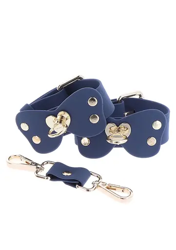 Наручники Taboom Silicone Supreme Wrist Cuffs Set синій - фото 3