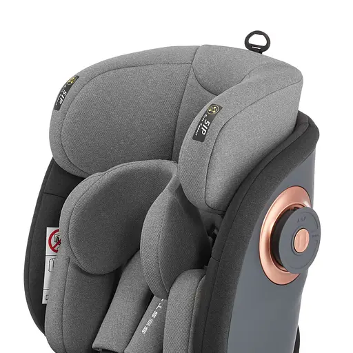 Автокрісло Sesttino Extender i-Size 0-36kg Grey - фото 6